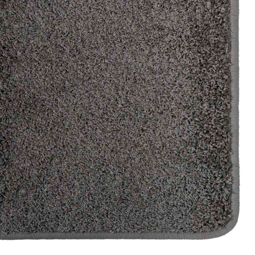 Vidaxl tapijt loper grijs 100 x 300 cm 100% polypropylene tuft