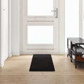 Vidaxl tapijt loper zwart 50 x 250 cm 100% polypropylene tuft