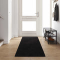Vidaxl tapijt loper zwart 80 x 400 cm 100% polypropylene tuft