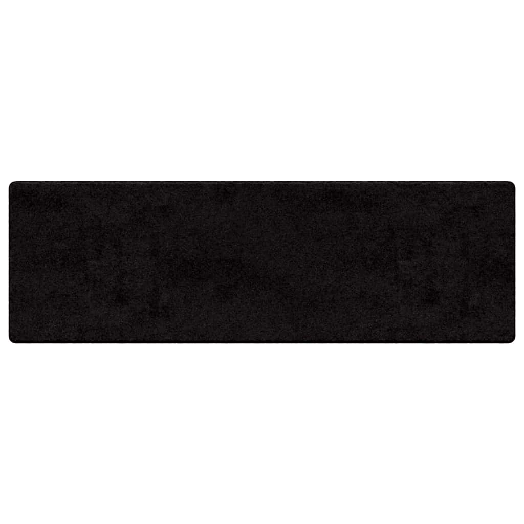 Vidaxl tapijt loper zwart 80 x 500 cm 100% polypropylene tuft
