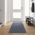 Vidaxl tapijt loper lichtgrijs 80 x 400 cm stof