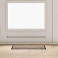 Vidaxl deurmat beige 60 x 40 x 1.2 cm teddy stof