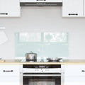 Vidaxl keuken achterwand wit 80 x 40 cm gehard glas