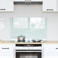 Vidaxl keuken achterwand wit 80 x 50 cm gehard glas
