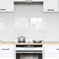 Vidaxl keuken achterwand doorzichtig 70 x 50 cm gehard glas