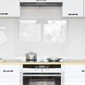 Vidaxl keuken achterwand doorzichtig 80 x 60 cm gehard glas