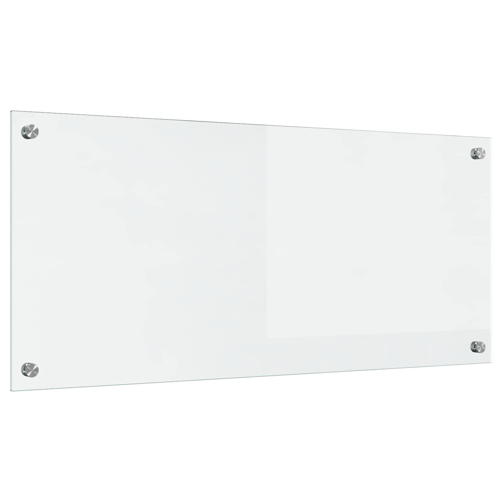 Vidaxl keuken achterwand doorzichtig 90 x 40 cm gehard glas