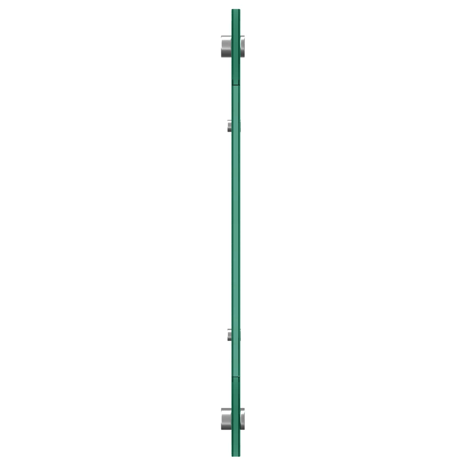 Vidaxl keuken achterwand doorzichtig 90 x 40 cm gehard glas