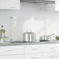 Vidaxl keuken achterwand doorzichtig 90 x 50 cm gehard glas