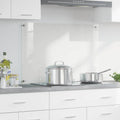 Vidaxl keuken achterwand doorzichtig 90 x 60 cm gehard glas