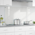Vidaxl keukenachterwand transparant 100 x 60 cm gehard glas