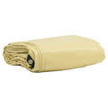 Vidaxl zeil 650g m² beige 3 x 5 m canvas met pvc-coating