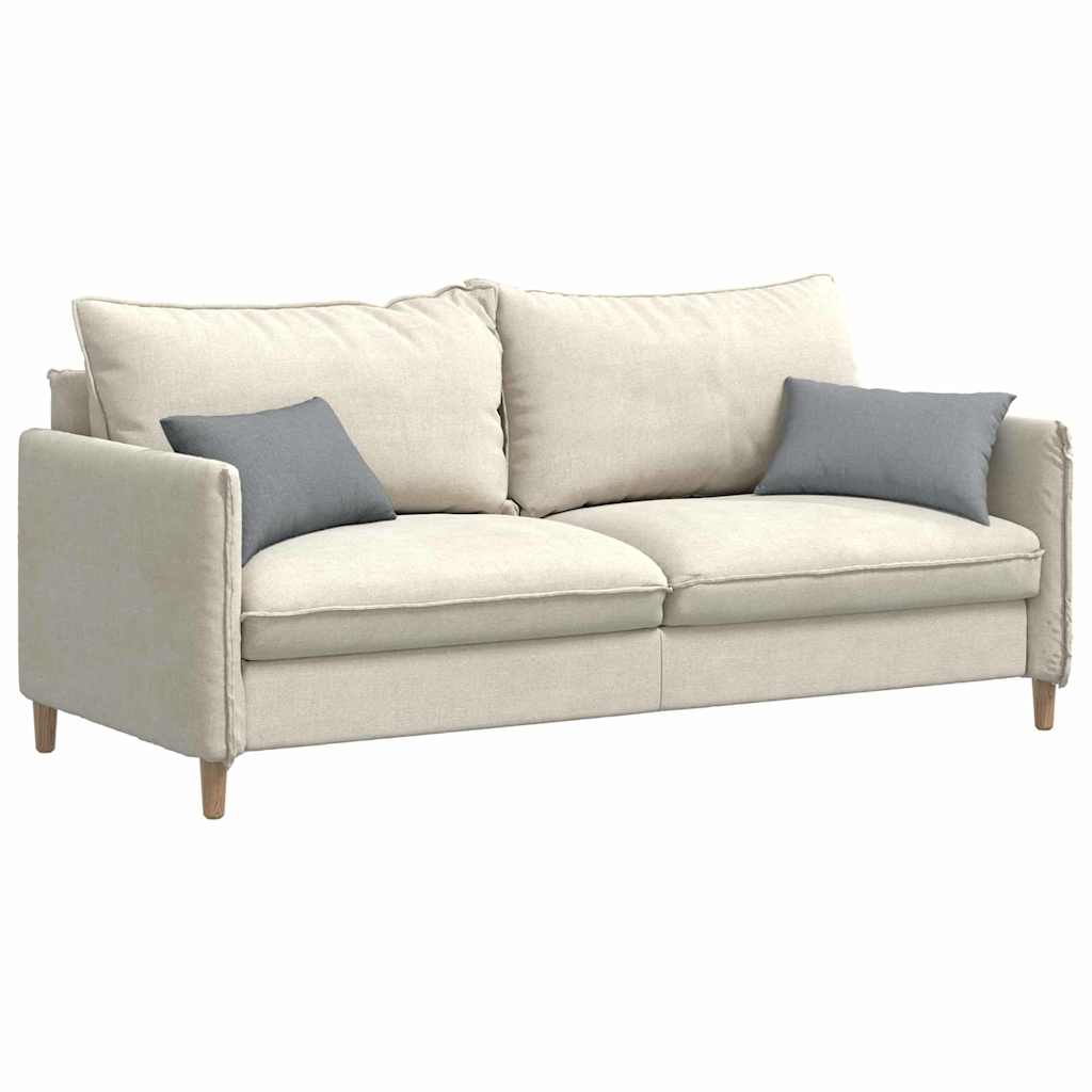 Vidaxl sofa kussens 2 st stof lichtgrijs 50 x 30 cm