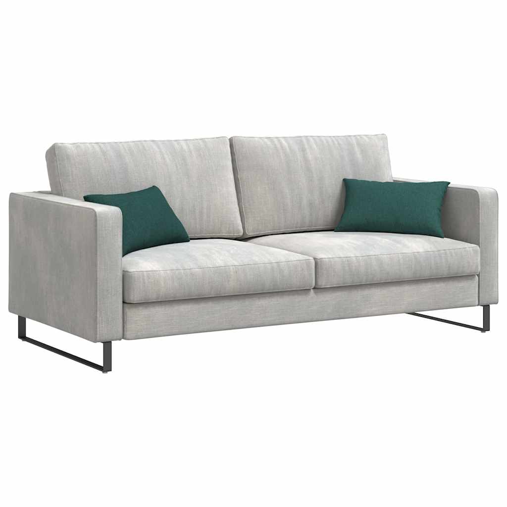 Vidaxl sofa kussens 2 st stof donkergroen 50 x 30 cm