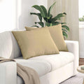 Vidaxl sofa kussens 2 stuks grijs groen 70 x 50 cm cordstof