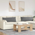 Vidaxl sofa kussens 2 stuks donkergrijs 120 x 40 cm stof