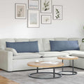 Vidaxl sofa kussens 2 stuks blauw 120 x 40 cm cordstof