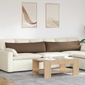 Vidaxl sofa kussens 2 pcs bruin 145 x 40 cm stof