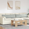 Vidaxl sofa kussens 2 stuks lichtgrijs 145 x 40 cm cordstof