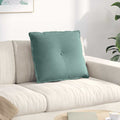 Vidaxl rugkussen zeegroen 60 x 50 cm cordstof