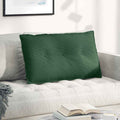 Vidaxl rugkussen jungle groen 80 x 50 cm cordstof