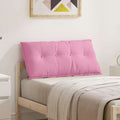 Vidaxl rugkussen roze 100 x 50 x 19 cm stof