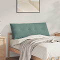 Vidaxl rugkussen zeegroen 120 x 50 cm cordstof