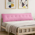 Vidaxl rugkussen roze 200 x 19 x 50 cm stof