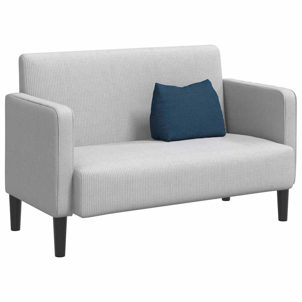 Vidaxl rugkussen blauw 45 x 20 x 35 cm stof