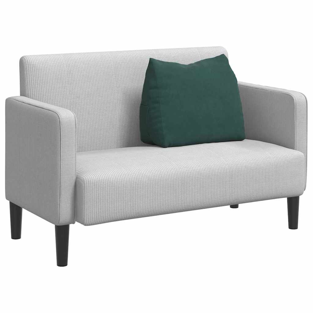 Vidaxl rugkussen donkergroen 60 x 20 x 50 cm cordstof