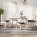 Vidaxl zitkussens 4 pcs taupe 40 x 40 x 6 cm stof