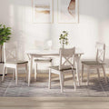 Vidaxl zitkussens 4 pcs taupe 40 x 40 x 3 cm microvezel stof