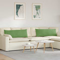 Vidaxl sofa kussens 2 stuks lichtgroen 120 x 40 cm cordstof