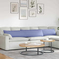 Vidaxl sofa kussens 2 pcs jeans blauw 200 x 40 cm stof