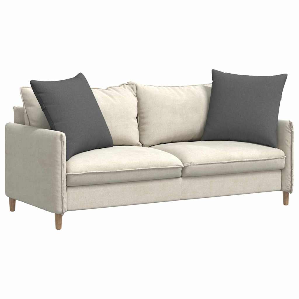 Vidaxl sofa kussens 2 st stof donkergrijs 60 x 60 cm
