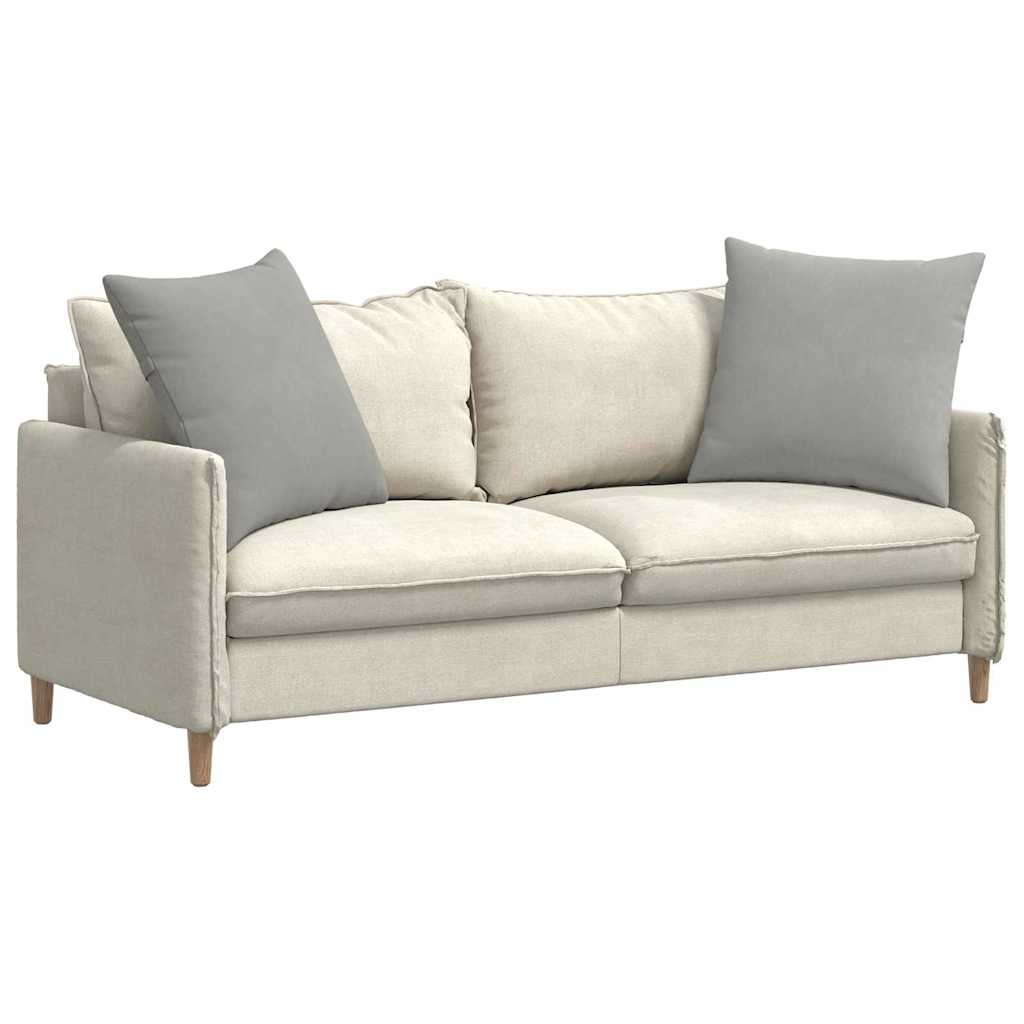 Vidaxl sofa kussens 2 st stof lichtgrijs 60 x 60 cm