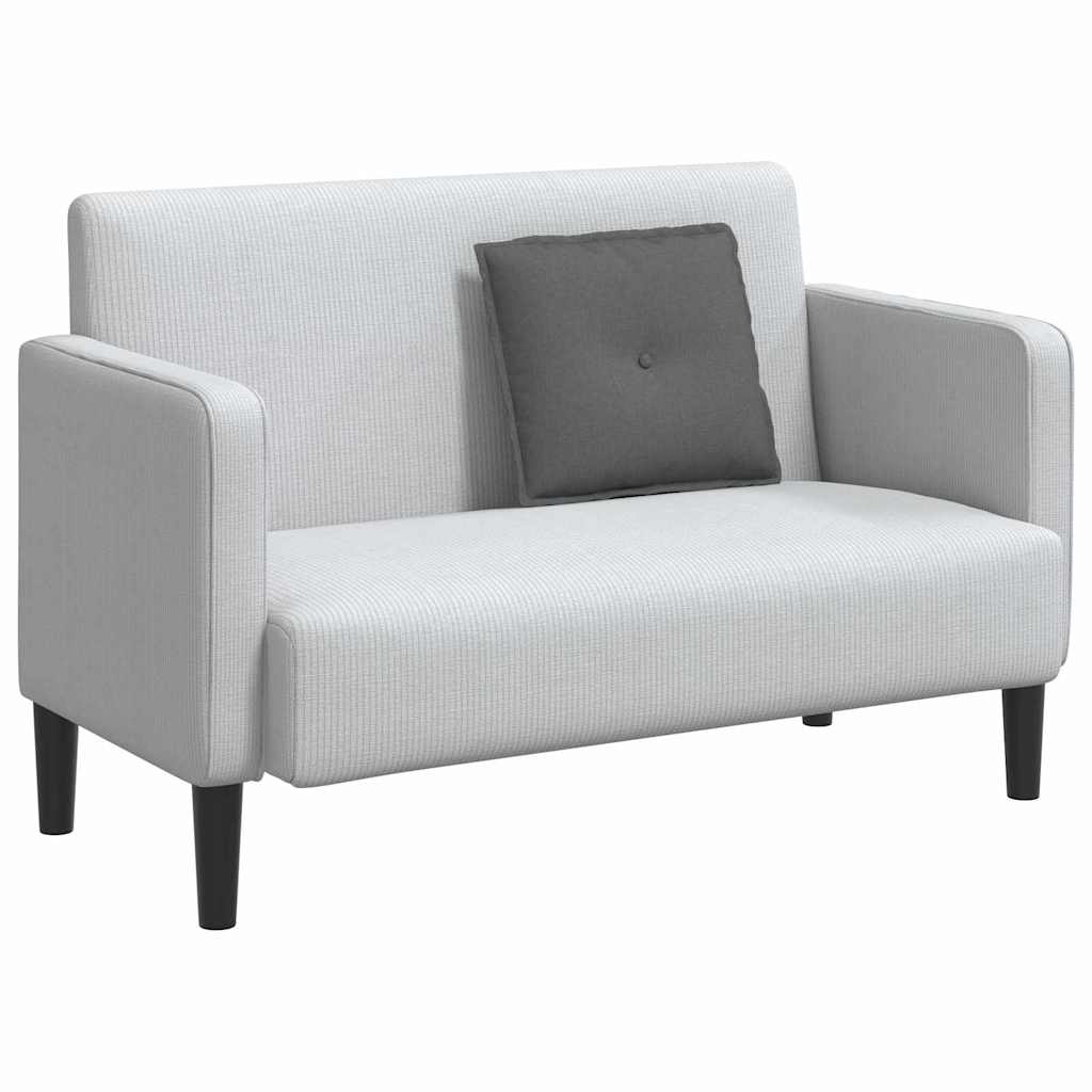 Vidaxl rugkussen donkergrijs 50 x 19 x 45 cm stof