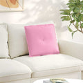 Vidaxl rugkussen roze 50 x 19 x 45 cm stof