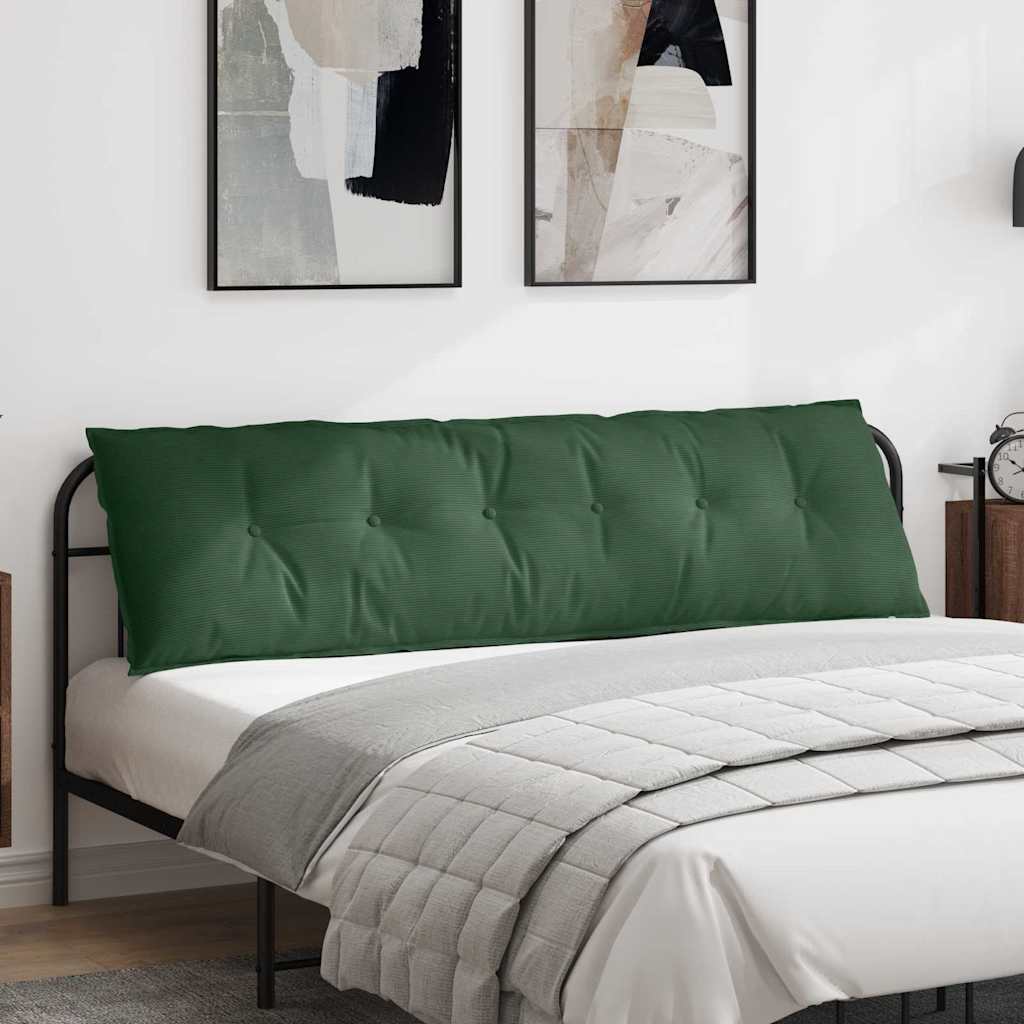 Vidaxl rugkussen jungle groen 180 x 50 x 19 cm katoen stof