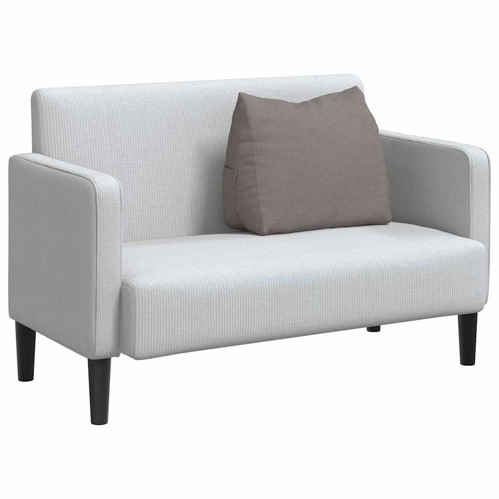 Vidaxl rugkussen taupe 60 x 20 x 50 cm stof