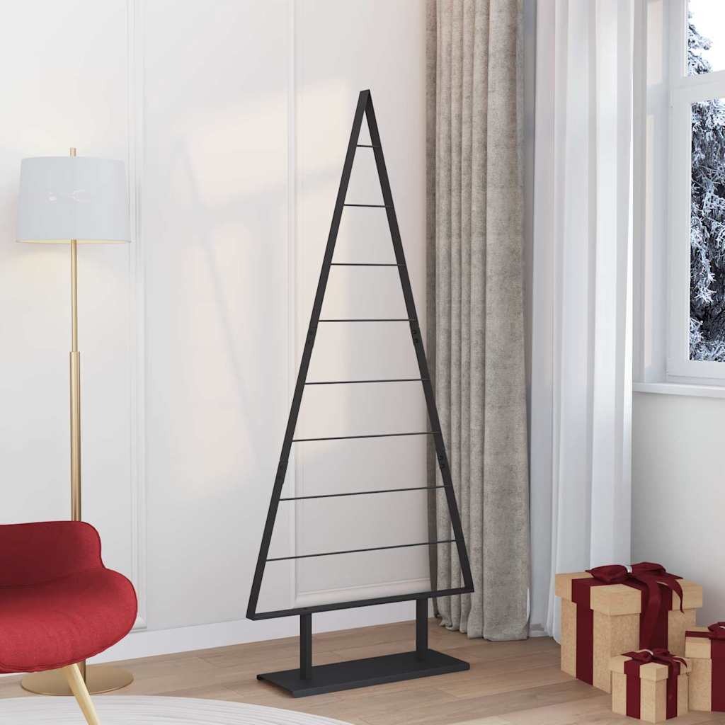 Vidaxl metalen kerstboom kuopio 180 cm staal zwart