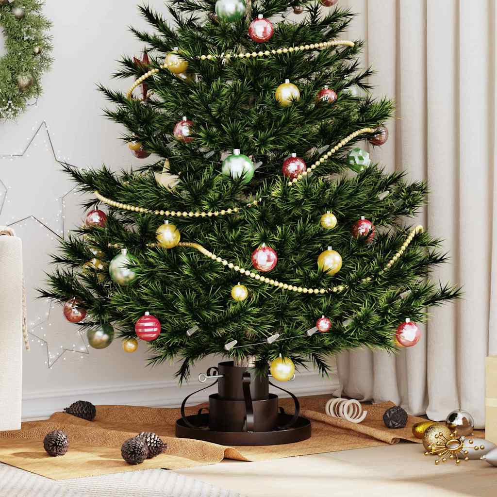 Vidaxl kerstboomstandaard antiek koper 40 x 40 x 20.5 cm staal