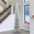 Vidaxl kunstkerstboom groen 300 cm pvc en staal en kunststof
