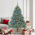 Vidaxl kunstkerstboom groen 180 cm pvc en plastic en staal