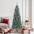 Vidaxl kunstkerstboom groen 180 cm pvc en plastic en staal