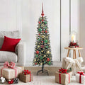 Vidaxl kunstkerstboom met 150 led groen 120 cm pvc en plastic en staal
