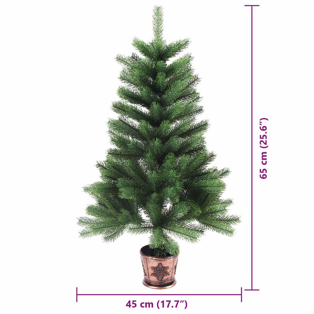 Vidaxl kerstboom met 150 led met standaard groen 65 cm pe