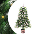 Vidaxl kerstboom met ledverlichting groen 90 cm pe