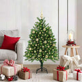 Vidaxl kerstboom met 150 led met standaard groen 120 cm pe