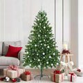 Vidaxl kerstboom met 300 led met standaard groen 180 cm pe